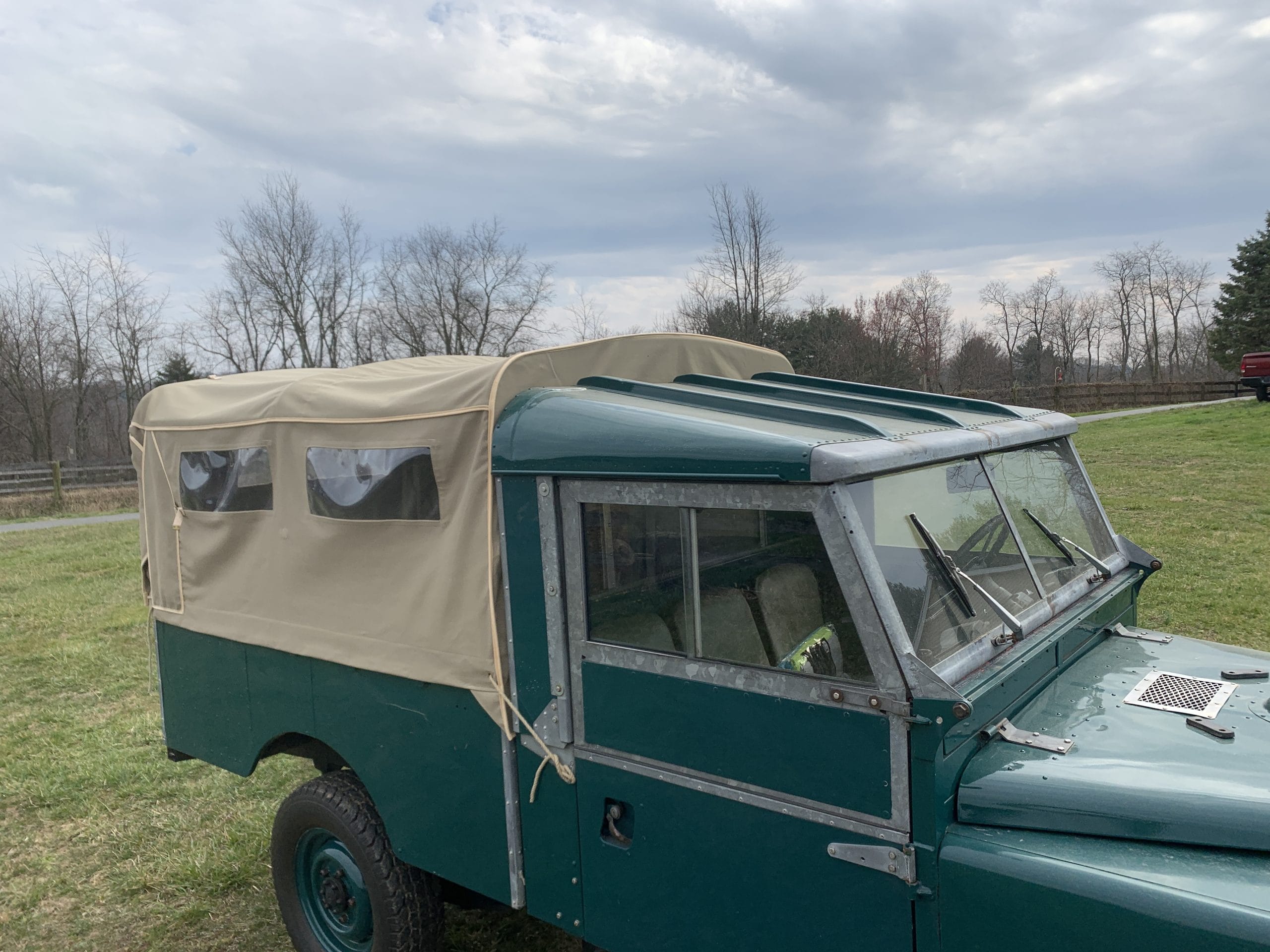 107 ¾ Canvas Hood - Image 4