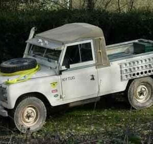 109 Extended Truck Cab Canvas Hood