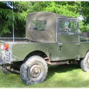 80 Truck Cab Canvas Hood