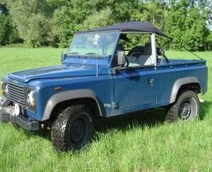 90/110 Standard Bikini Top Canvas Hood