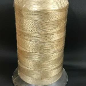 Natural industrial sewing machine thread