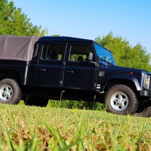 130 HCPU BLACK MOHAIR PLAIN CLEAR ROPE ON